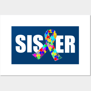 Autism Sister Posters and Art